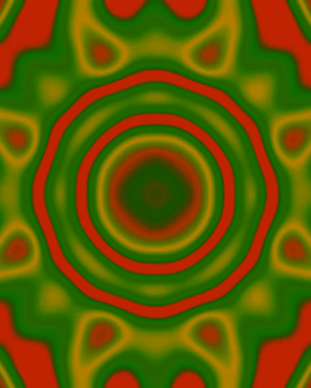 Túnel de Neón Laranxa Ondulación Vórtice Protector de Pantalla 4:5 Instagram 60fps Vj Loop