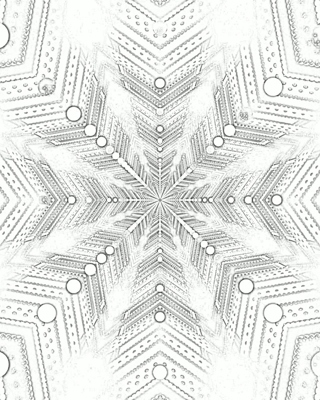 Túnel Neón Prateado Floco de Neve Protector de Pantalla 60fps 4:5 Instagram VJ Loop