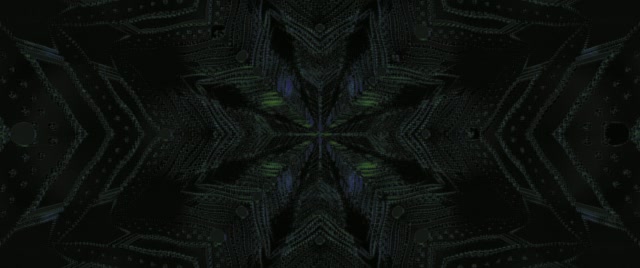 Kaleidoscope Neon Tunnel 2.39:1 Cinemascope 60fps VJ Loop Screensaver