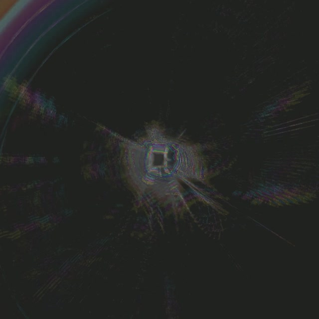 Neon Tunnel Square Loop 60fps VJ Animation Screensaver Spiraling Vortex