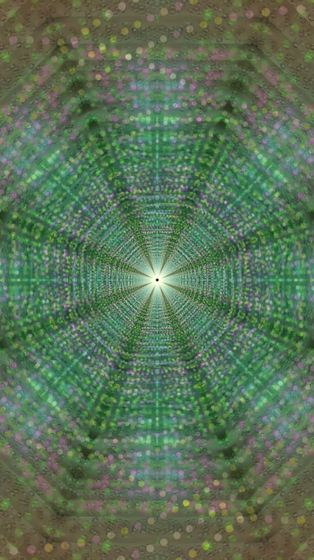 Neon Tunnel Radial Grid Burst 9:16 Reels 60fps Screensaver VJ Loop