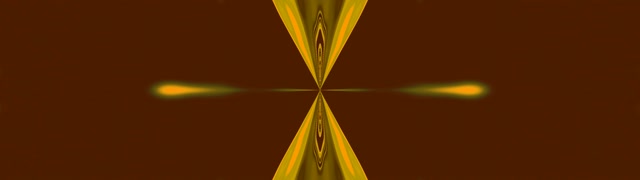 Golden Symmetrical Diamond Neon Tunnel VJ Loop 32:9 Ultrawide 60fps Screensaver