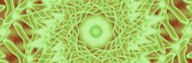 Glowing Organic Vortex Neon Tunnel 3:1 Ultrawide 60fps VJ Loop Screensaver