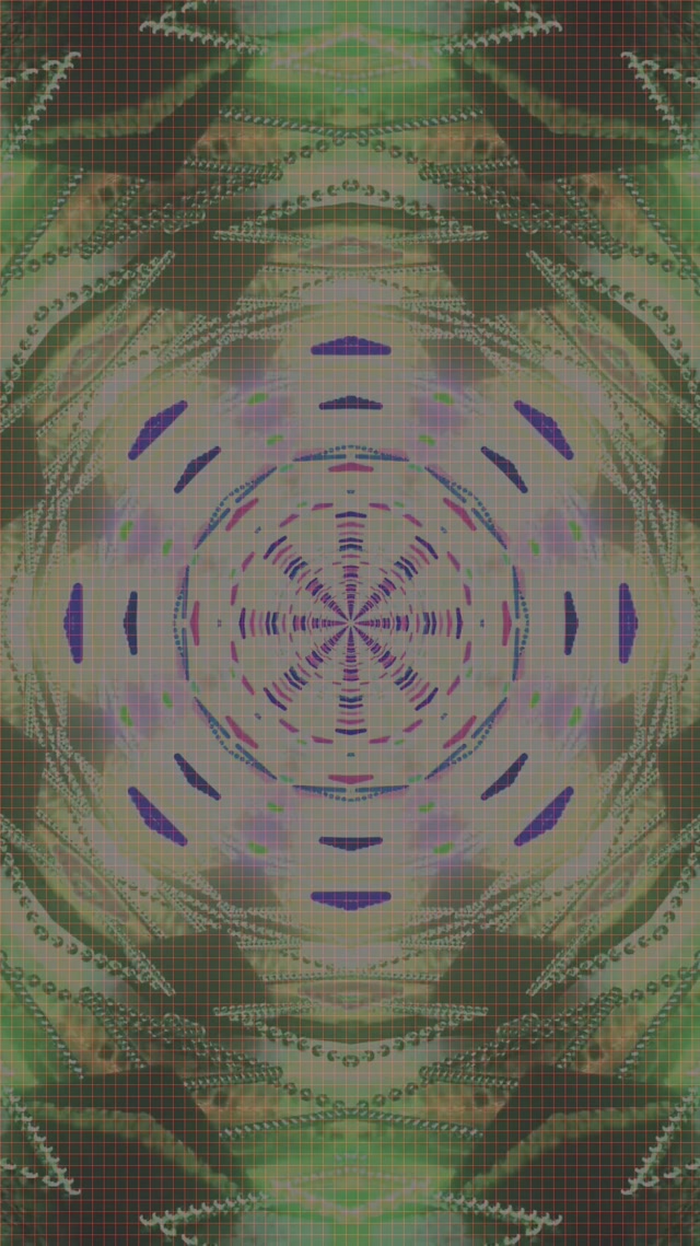 Túnel Neón Caleidoscopio Mandala Vj Loop 9:16 Reels 60fps Salvapantallas