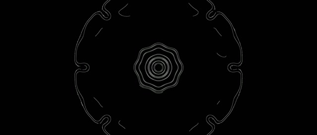 Túnel de Neón Escuro Protector de Pantalla 21:9 Ultrawide 60fps VJ Loop PC