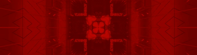 Red Geometric Neon Tunnel 32:9 Ultrawide 60fps VJ Loop Screensaver