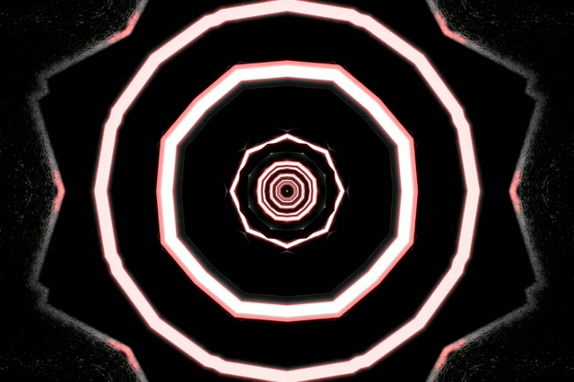 Túnel Neon Vórtice Octógono VJ Loop 3:2 Surface 60fps Protector de Pantalla