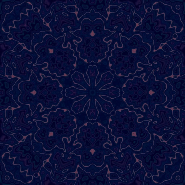 Túnel Neón Mandala Caleidoscopio 1:1 Cadrado 60fps Protector de Pantalla VjLoops