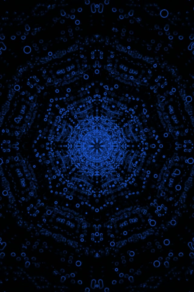 Túnel Neón Vórtice Mandala Rosa Protector de Pantalla 2:3 Photo Portrait 60fps VJ Loop