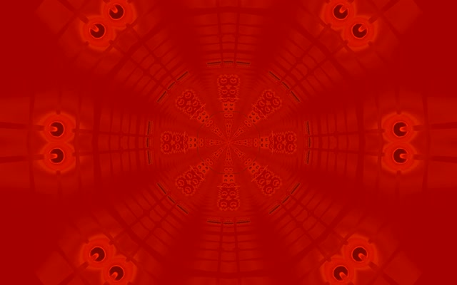 Red Octagon Neon Tunnel Vj Loop 60fps 16:10 Macbook Screensaver