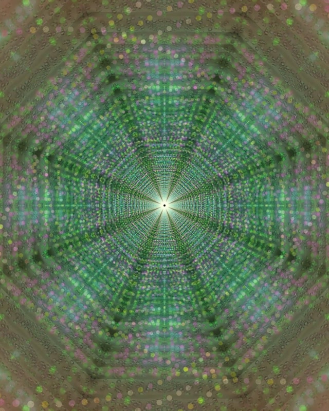 Neon Tunnel Pulsating Grid Vortex 4:5 Instagram 60fps Screensaver VJ Loop