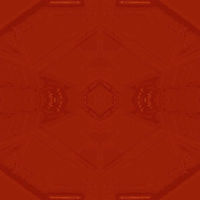 Red Neon Tunnel Diamond Vortex 1:1 Square 60fps VJ Loop Screensaver