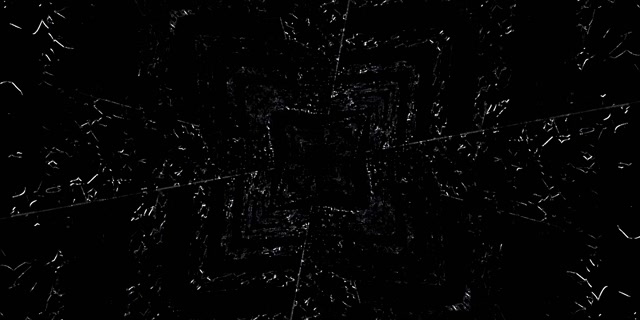 नीयन टनल ग्लिच स्क्रैच VJ Loop 2:1 Univisium 60fps स्क्रीनसेवर