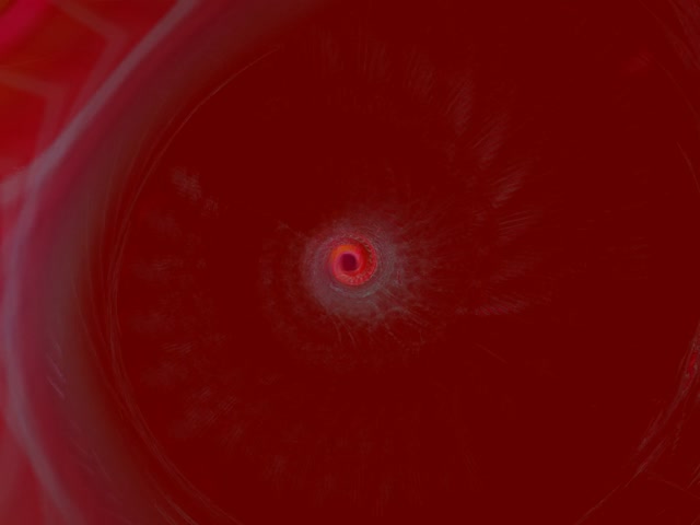 Pulsating Red Neon Tunnel | 4:3 Classic 60fps Screensaver VJ Loop