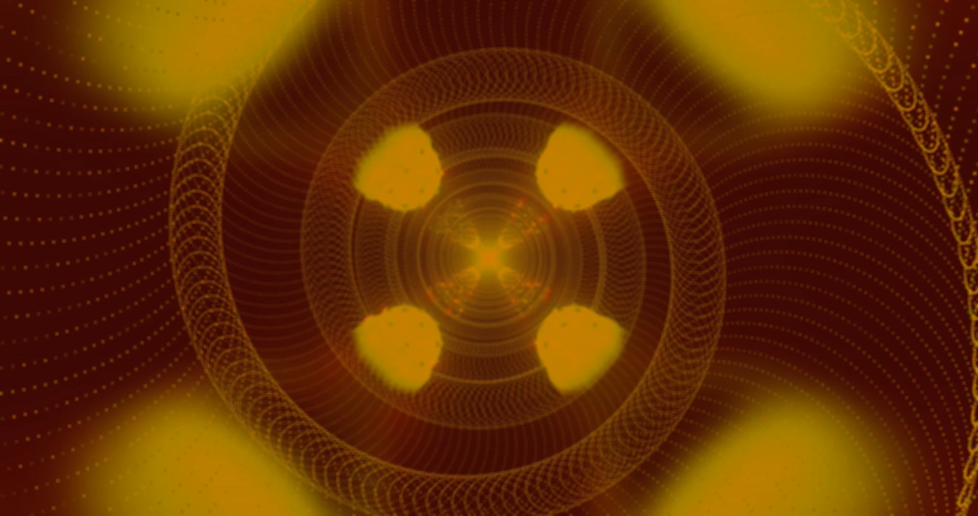 Jantarna Spirala Neon Tunel 4K UHD 60fps screensaver VJ clip