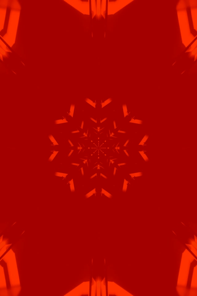 Crveni Neon Tunel Pahulja Screensaver 2:3 Photo Portrait 60fps VJ Loop