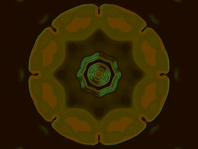 Pulsating Hexagon Neon Tunnel VJ Loop 4:3 Classic 60fps Screensaver