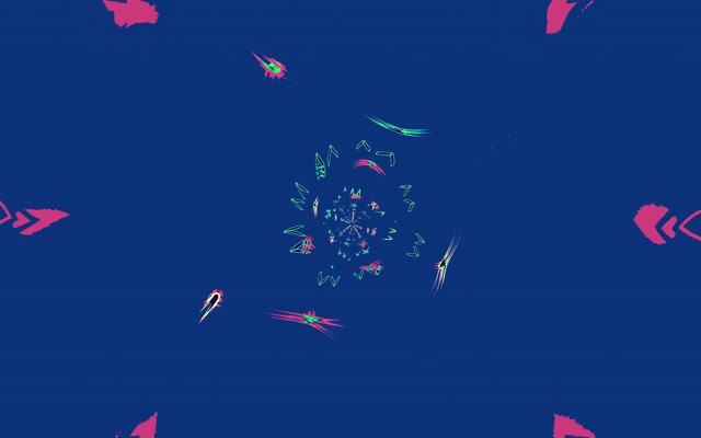 Neon Tunnel Pink Green Spiral Screensaver 16:10 MacBook 60fps Vj Loop