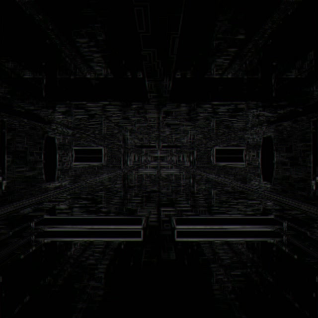 Neon Tunnel Infinite Circuit Grid Loop 1:1 Square 60fps Screensaver VJ