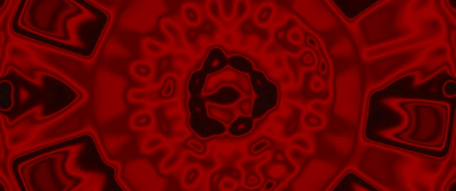 Crven Neon Tunel Kaleidoskop VJ Loop 2.39:1 Cinemascope 60fps Čuvar Zaslona