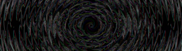 Spiraling Neon Tunnel VJ Loop 60fps 32:9 Ultrawide Screensaver