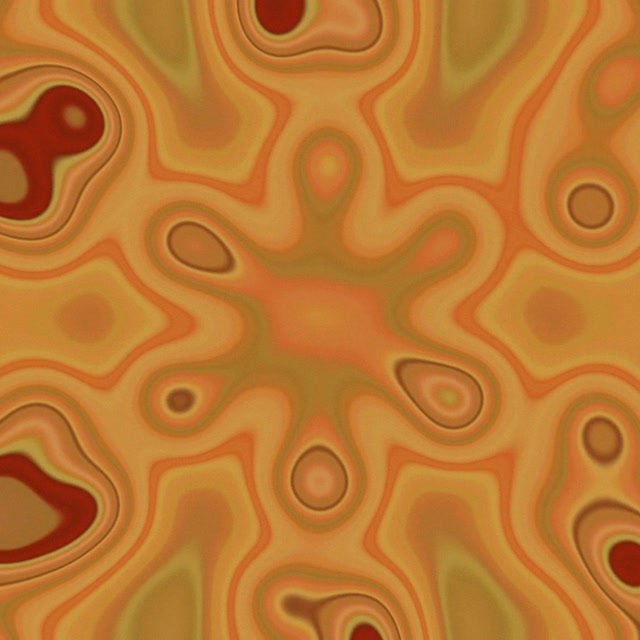 Neon Tunnel Flower Burst 1:1 Square 60fps Screensaver Vj Loop