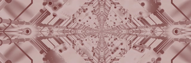 Neon Tunel Kaleidoskop Dijamant VJ Loop 3:1 Triple Wide 60fps Screensaver