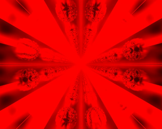 Fraktal Kruna Neon Tunel Vj Loop 5:4 Industrial 60fps Screensaver