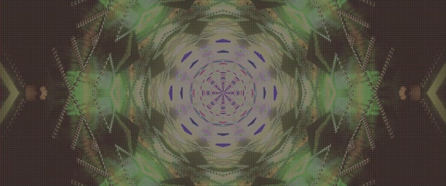 Neon Tunel Kaleidoskop Mandala VJ Loop 2.39:1 Cinemascope 60fps Čuvar Ekrana