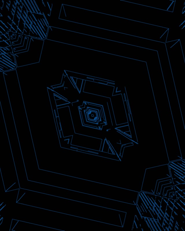 Neon Tunel Ružičasti Dijamant Vrtlog VJ Loop 4:5 Instagram 60fps Screensaver