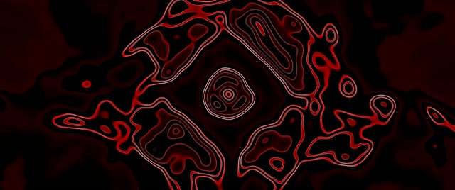 Neon Tunel Crveni Kontura Dijamant Vj Loop 2.39:1 Cinemascope 60fps Screensaver