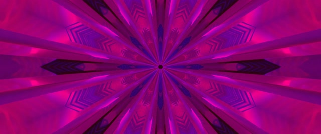 Pulsating Pink Neon Tunnel VJ Loop 2.39:1 Cinemascope 60fps Screensaver