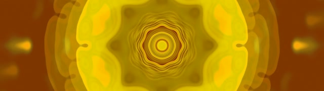 Yellow concentric vortex neon tunnel 32:9 screensaver 60fps VJ loop