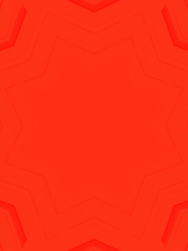 Vörös Neon Alagút Csillag Örvény VJLoops 60fps 3:4 iPad Álló Képernyővédő