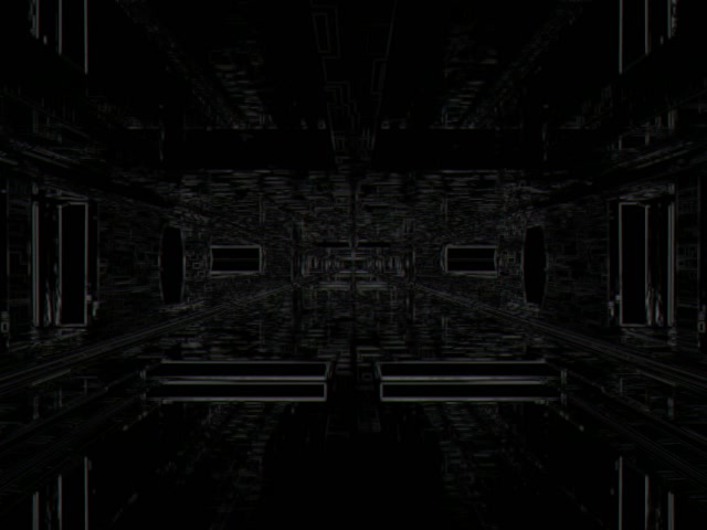Neon Tunnel VJ Loop 4:3 Classic 60fps Screensaver Glitch Grid Vortex