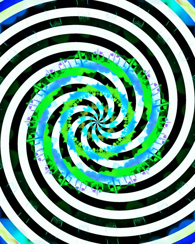 Neon Tunnel Spiraling Vortex Loop 4:5 Instagram 60fps VJ Animation Screensaver