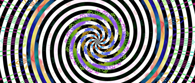 Psychedelic Spiral Neon Tunnel | 21:9 Ultrawide 60fps VJ Loop Screensaver