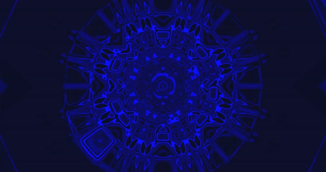 Terowongan Neon Screensaver 4K UHD 60fps VJLoops Windows 11 PC Laptop Latar Belakang Visual