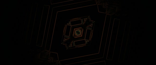 Terowongan Neon Pusaran Berlian Berputar VJ Loop 2.39:1 Cinemascope 60fps Screensaver