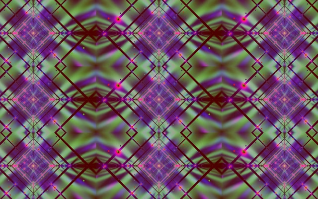 Terowongan Neon Grid Berlian Vj Loop 16:10 macbook 60fps Screensaver