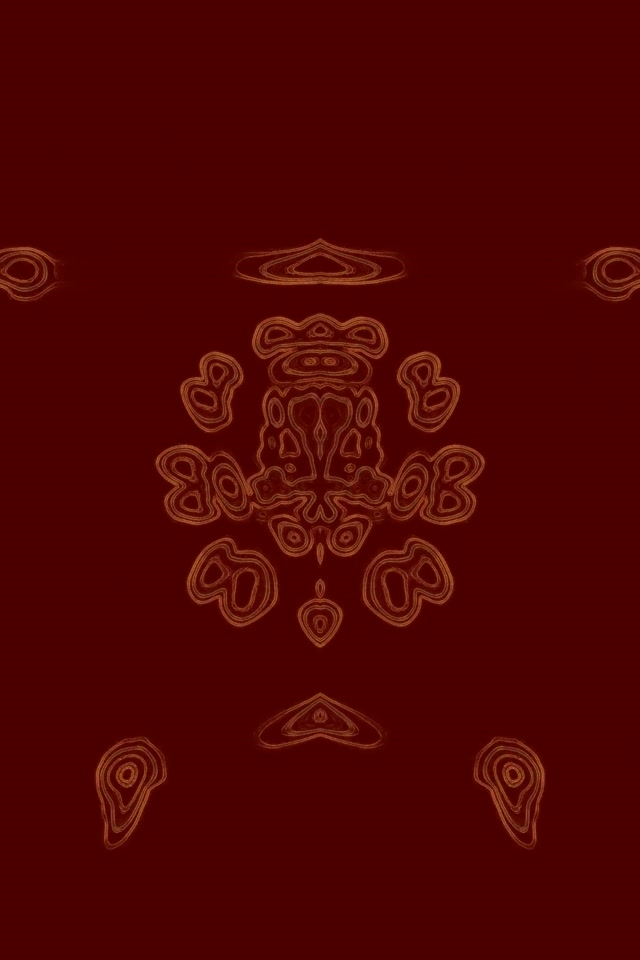 Terowongan Neon Mandala 2:3 Photo Portrait 60fps Screensaver VJLoops