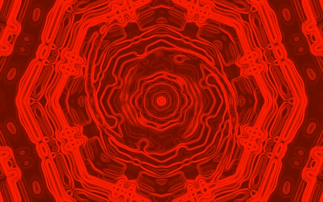 Red Neon Tunnel Octagon Vortex Vj Loop 60fps 16:10 Macbook Screensaver