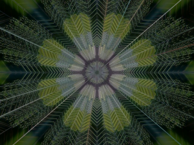 VJ Loop Neon Tunnel Kaleidoscope Burst 4:3 Classic 60fps Screensaver