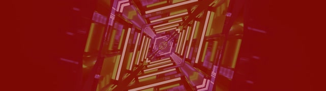 Terowongan Neon Vortex Berlian Hijau VJLoops 32:9 Super Ultrawide 60fps Screensaver