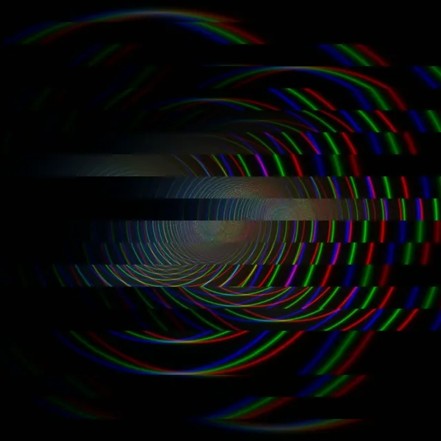 1:1 Square | Neon Tunnel Motion 60fps Screensaver VJ Loop
