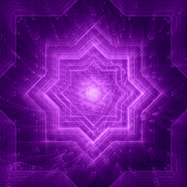 1:1 square 60fps neon tunnel screensaver