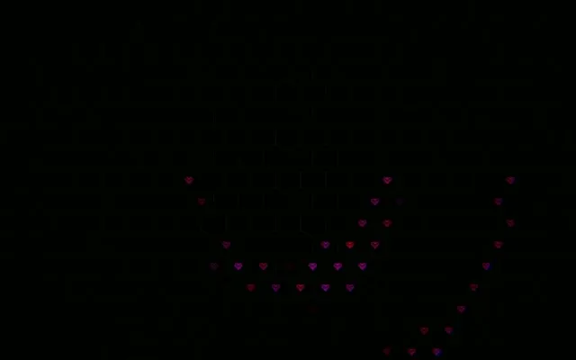16:10 MacBook | 60fps Animated Pink Hearts Screensaver Motion Loop
