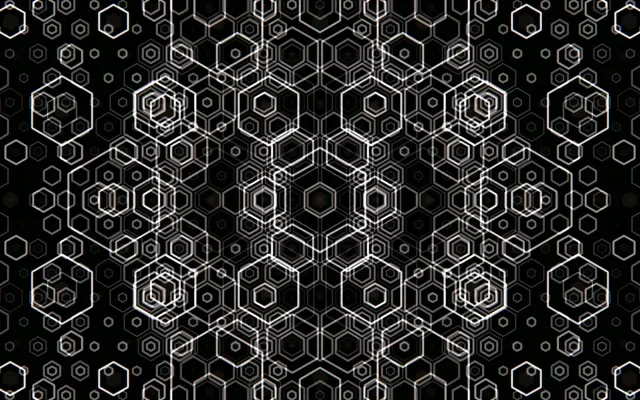 16:10 MacBook | 60fps Hexagon Geometry Live Wallpaper Screensaver