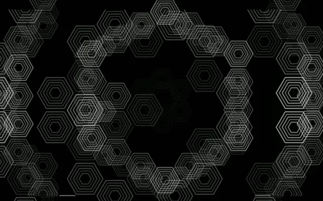 16:10 MacBook | 60fps Hexagonal Motion Screensaver Live Wallpaper