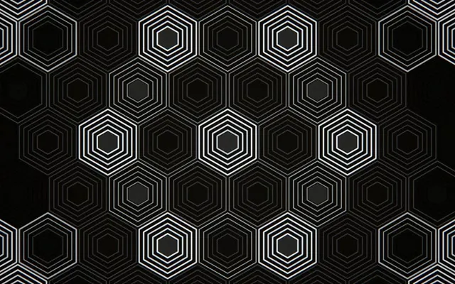 16:10 MacBook | Hexagon Motion Lights 60fps VJ Loop Screensaver